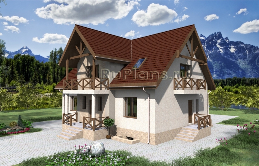Проект дома из керамзитобетона - готовый проект дома - ISTRA GROUP