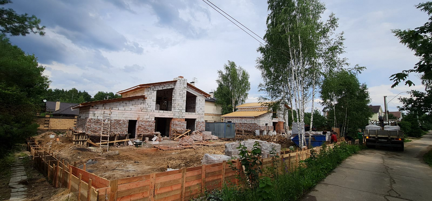 Наши собственные дома в КП " Красновидово " на Новорижском шоссе