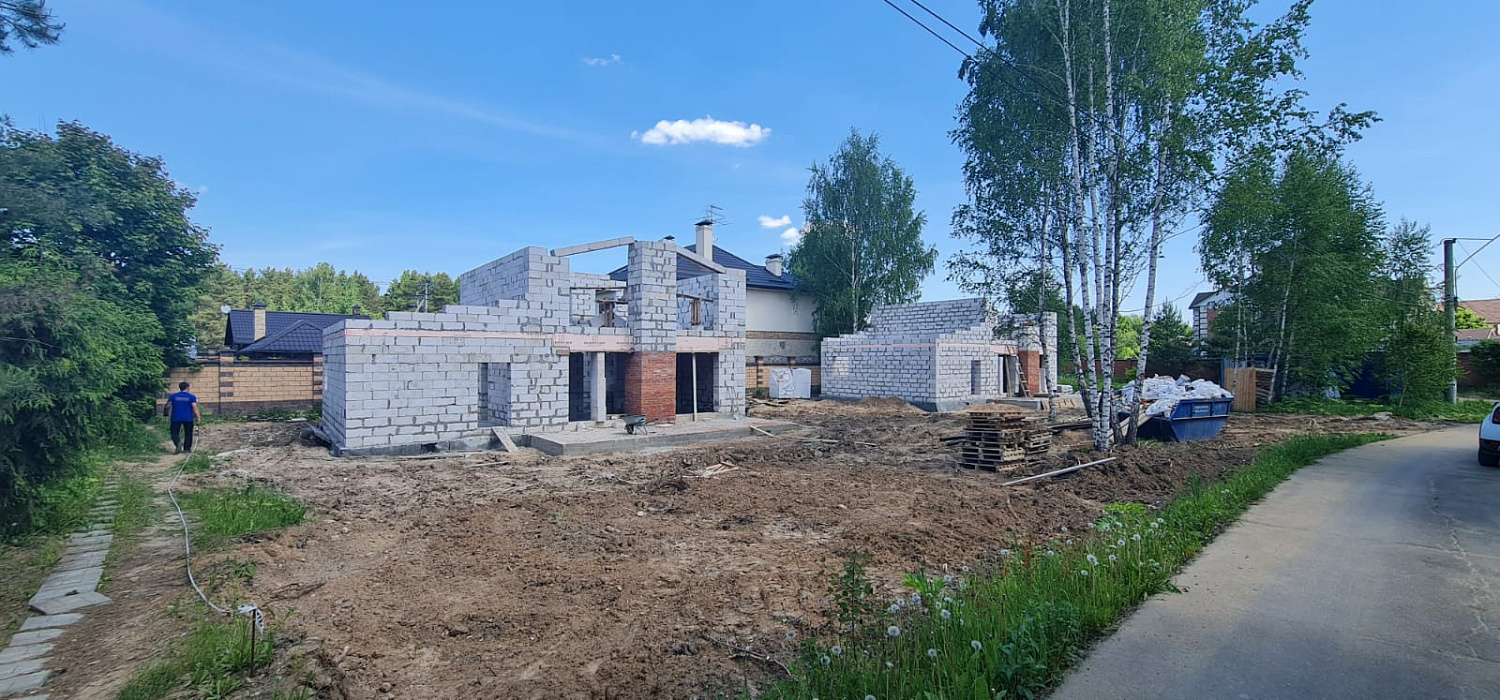 Наши собственные дома в КП " Красновидово " на Новорижском шоссе