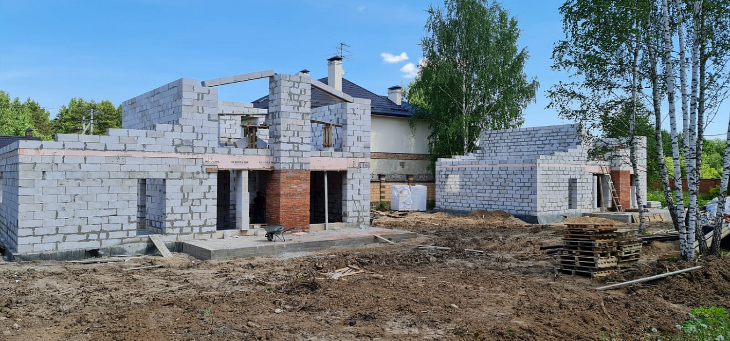 Наши собственные дома в КП " Красновидово " на Новорижском шоссе