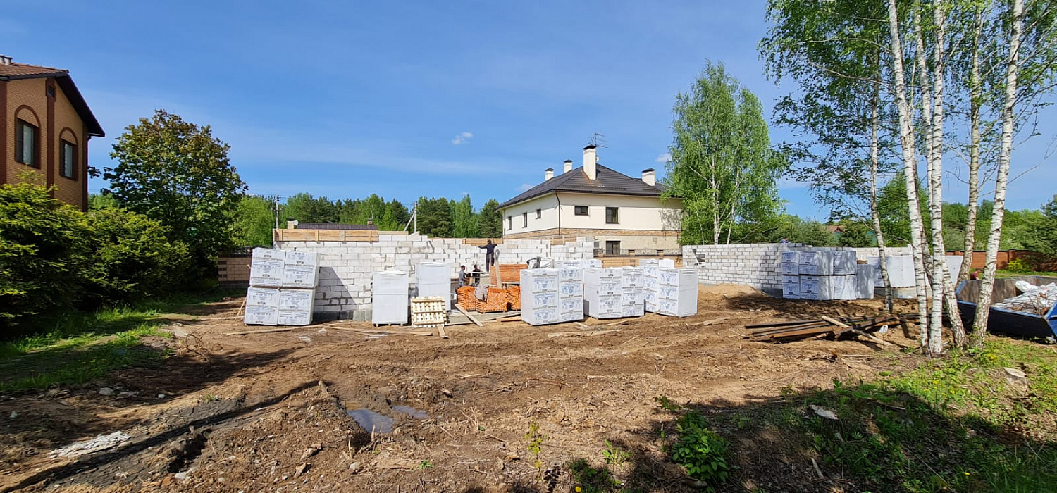 Наши собственные дома в КП " Красновидово " на Новорижском шоссе