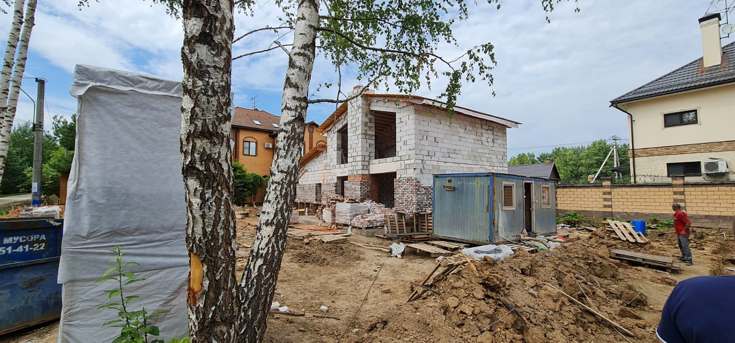 Наши собственные дома в КП " Красновидово " на Новорижском шоссе