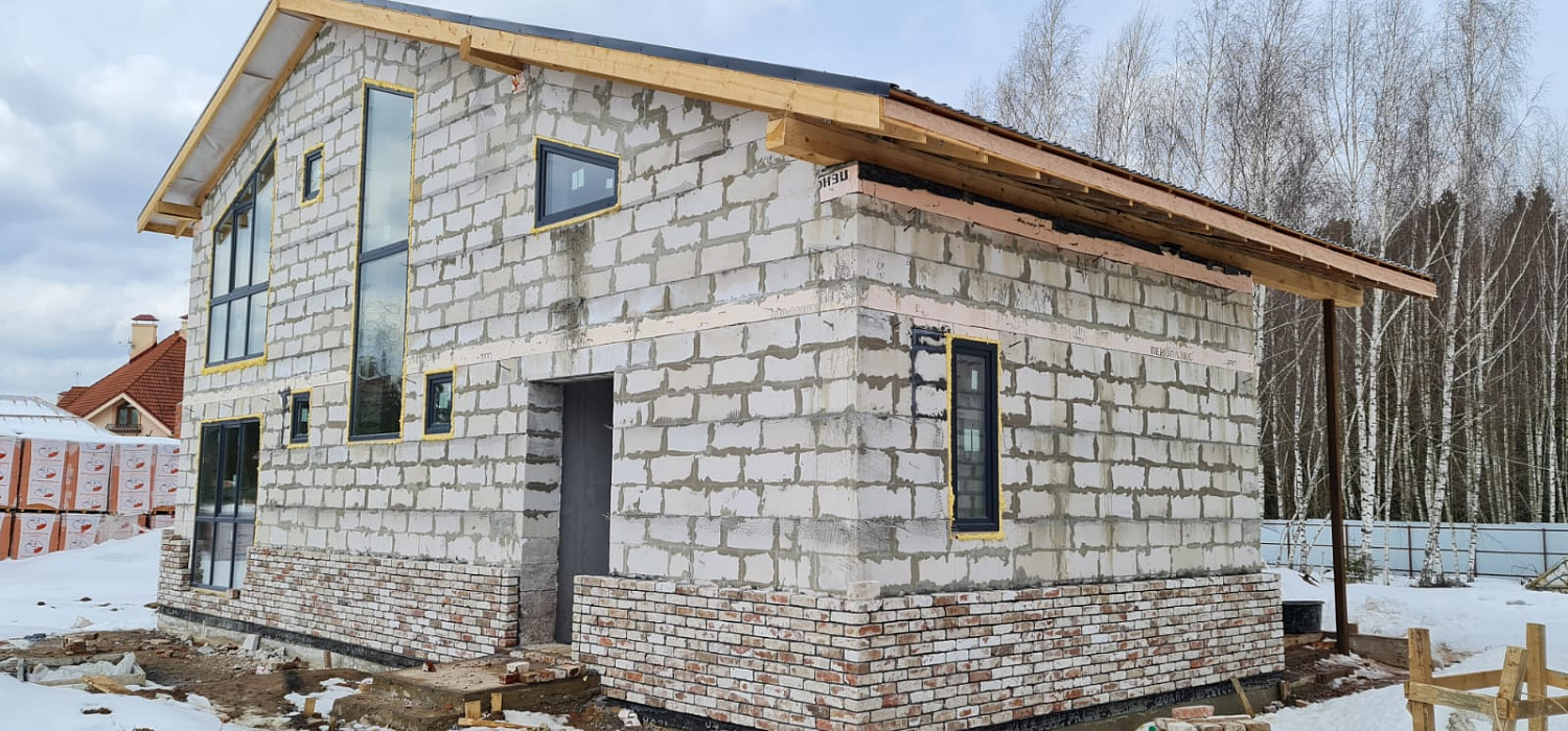 Наши собственные дома в КП  "Истринская Слобода", на Новорижском шоссе