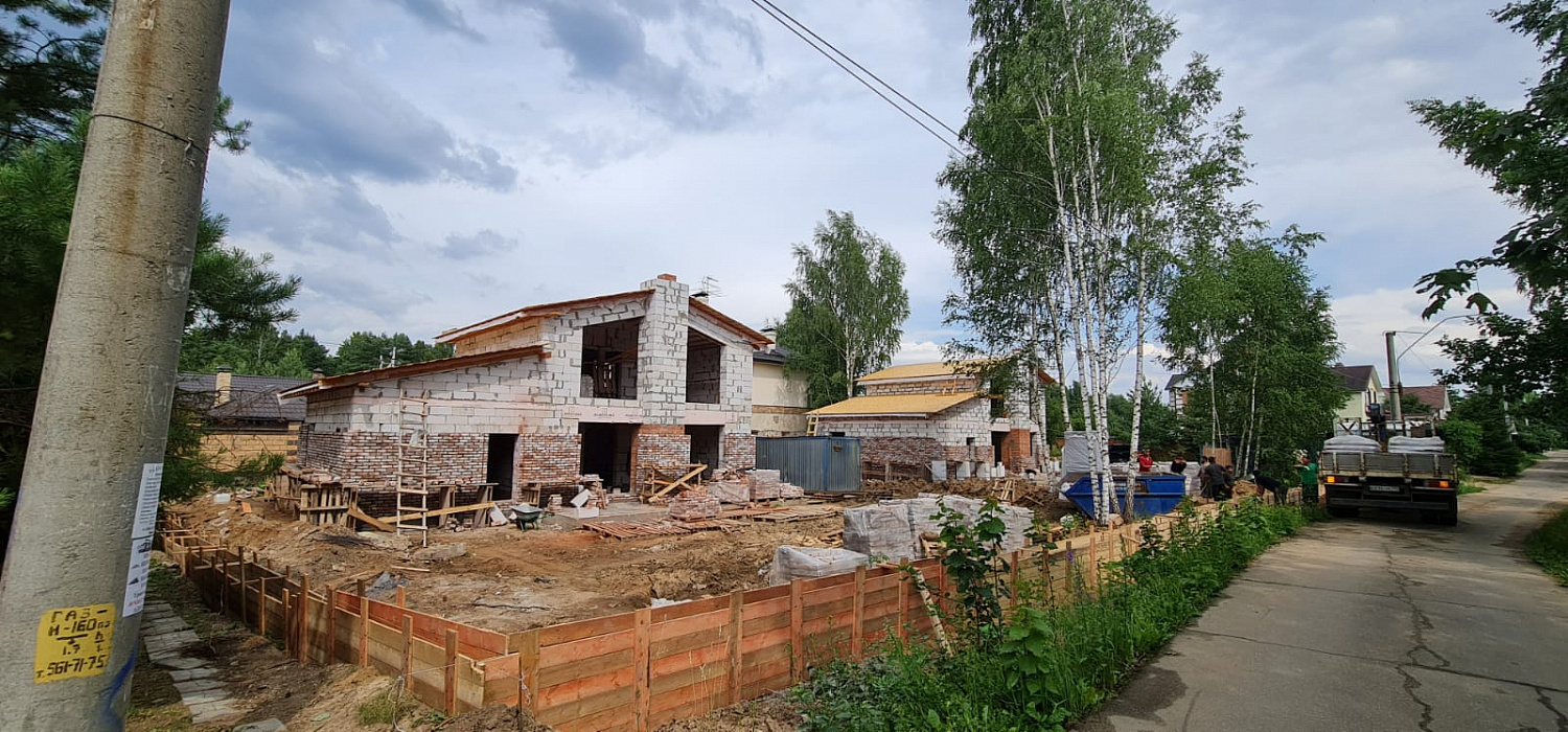 Наши собственные дома в КП " Красновидово " на Новорижском шоссе