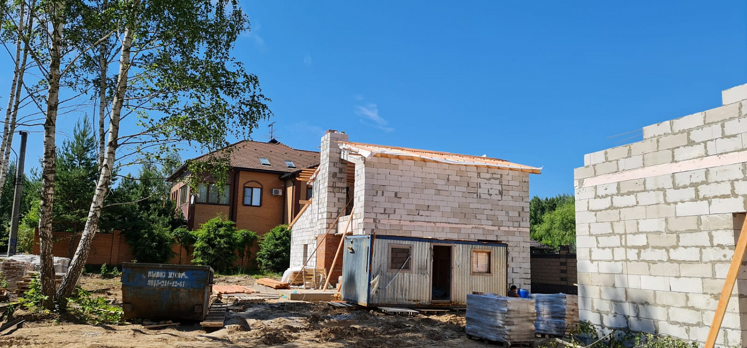Наши собственные дома в КП " Красновидово " на Новорижском шоссе