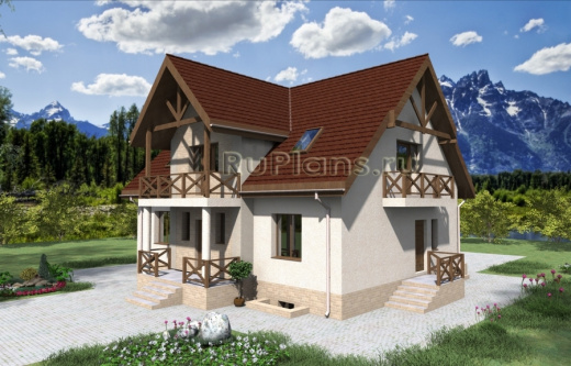 Проект дома из керамзитобетона - готовый проект дома - ISTRA GROUP