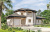 Проект двухэтажного коттеджа с гаражом - готовый проект дома - ISTRA GROUP