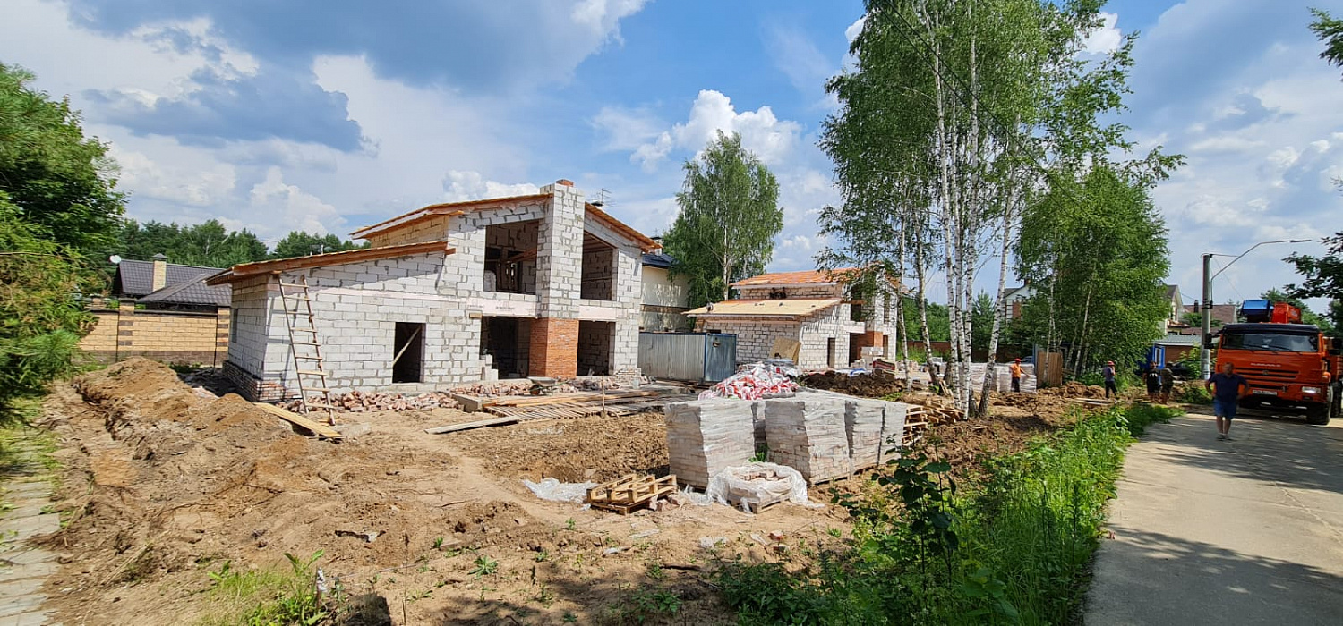 Наши собственные дома в КП " Красновидово " на Новорижском шоссе
