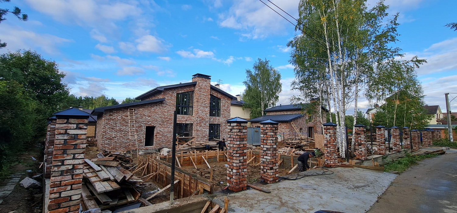 Наши собственные дома в КП " Красновидово " на Новорижском шоссе