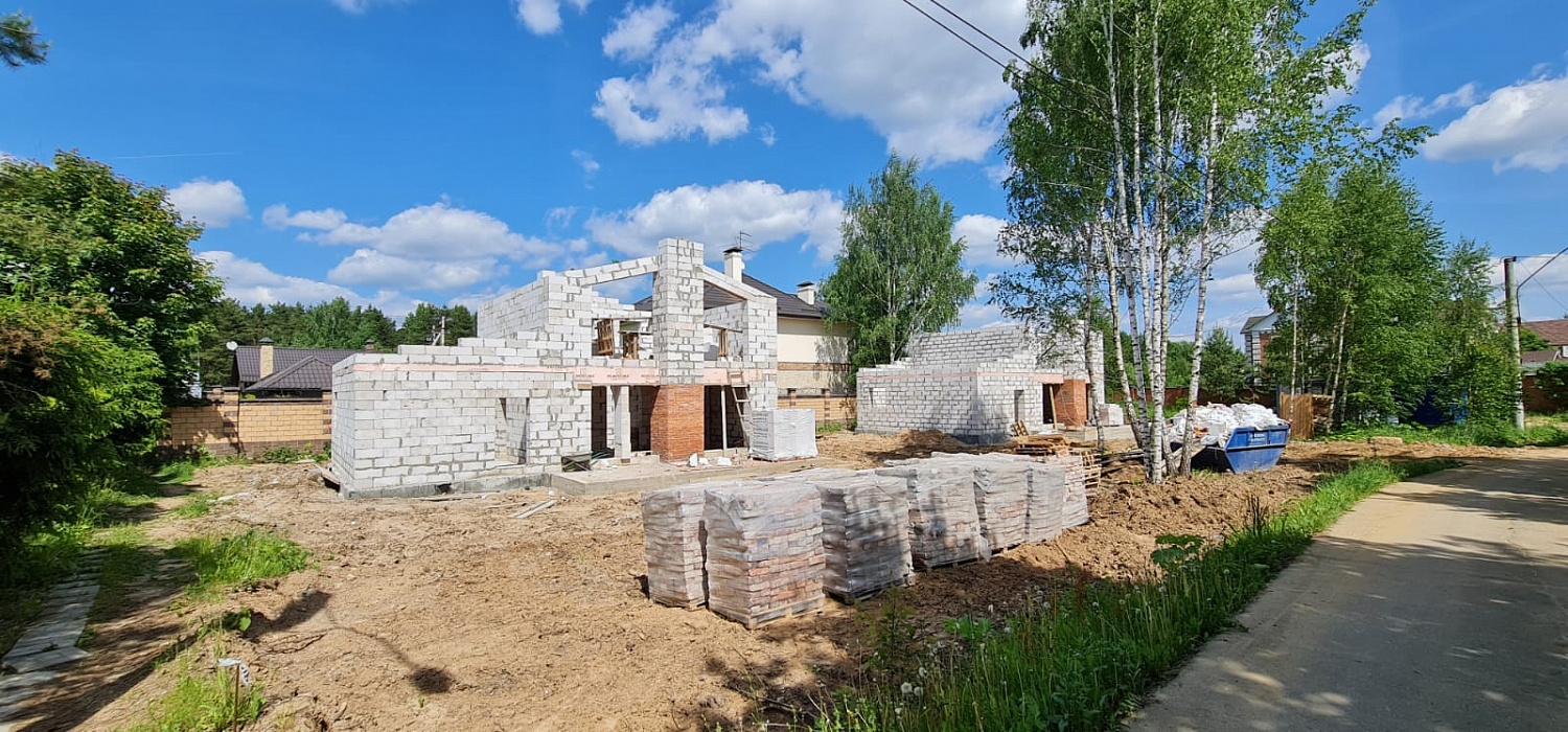 Наши собственные дома в КП " Красновидово " на Новорижском шоссе