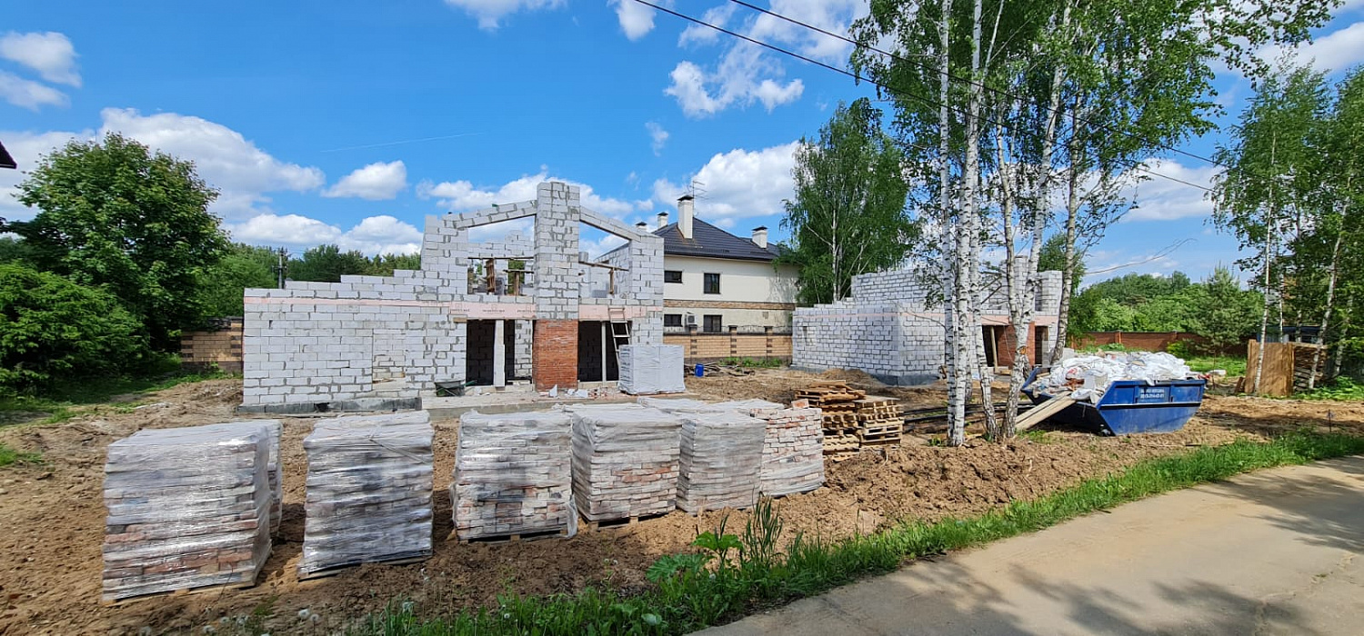 Наши собственные дома в КП " Красновидово " на Новорижском шоссе