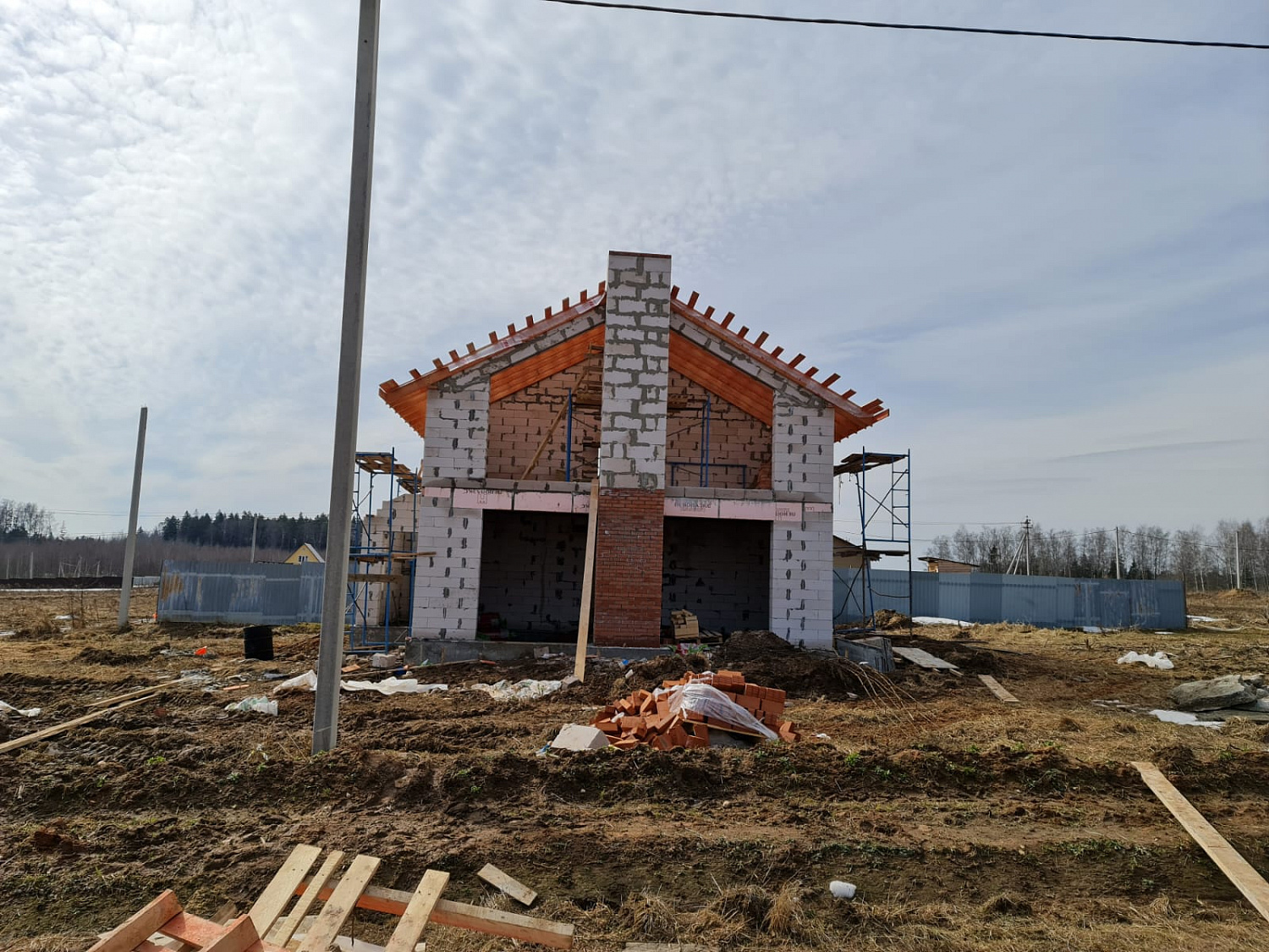 Дома в нашем собственном коттеджном посёлке в Истре, д. Ермолино